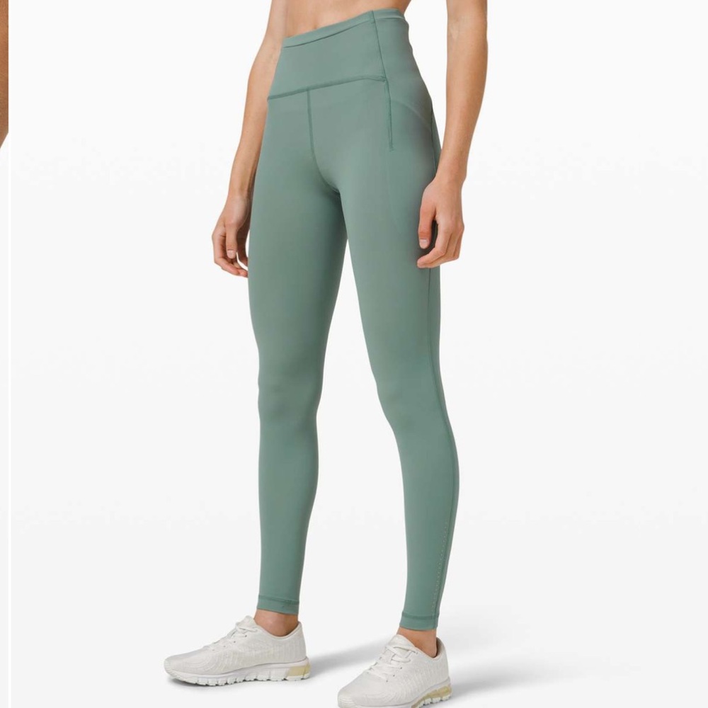 Lululemon Swift Speed High-Rise Tight 23" Crop in Tidewater Teal